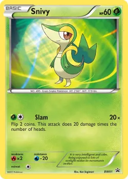 Snivy #BW01 · Pokémon