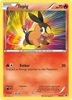 Tepig #BW02 · Pokémon