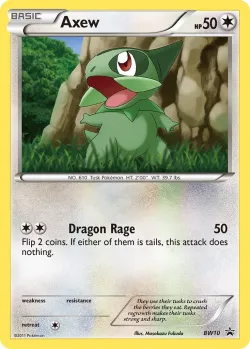 Axew #BW10 · Pokémon