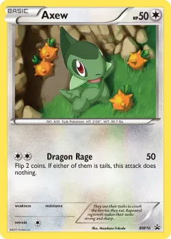 Axew #BW16 · Pokémon