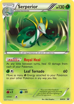 Serperior #BW20 · Pokémon