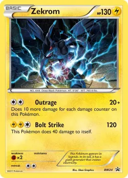 Zekrom #BW24 · Pokémon