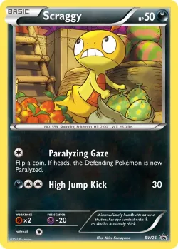 Scraggy #BW25 · Pokémon
