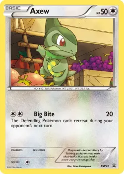 Axew #BW26 · Pokémon