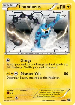Thundurus #BW41 · Pokémon