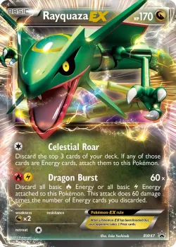 Rayquaza-EX #BW47 · Pokémon