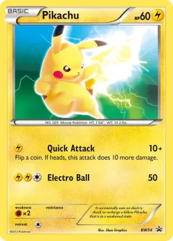 Pikachu #BW54 · Pokémon