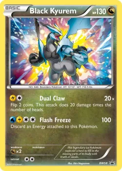 Black Kyurem #BW58 · Pokémon