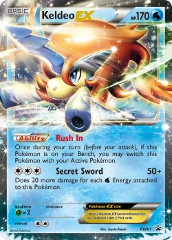 Keldeo-EX #BW61 · Pokémon