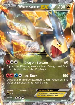 White Kyurem-EX #BW63 · Pokémon