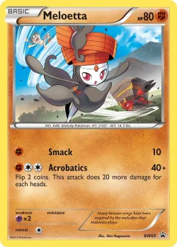Meloetta #BW69 · Pokémon