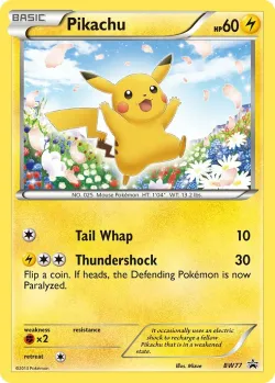Pikachu #BW77 · Pokémon