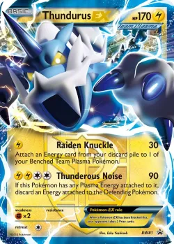 Thundurus-EX #BW81 · Pokémon