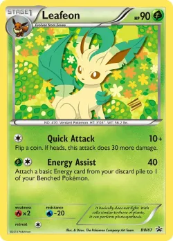 Leafeon #BW87 · Pokémon