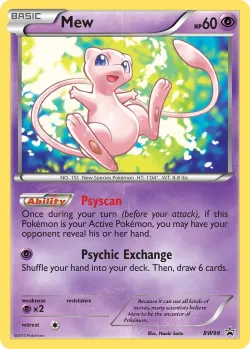 Mew #BW98 · Pokémon