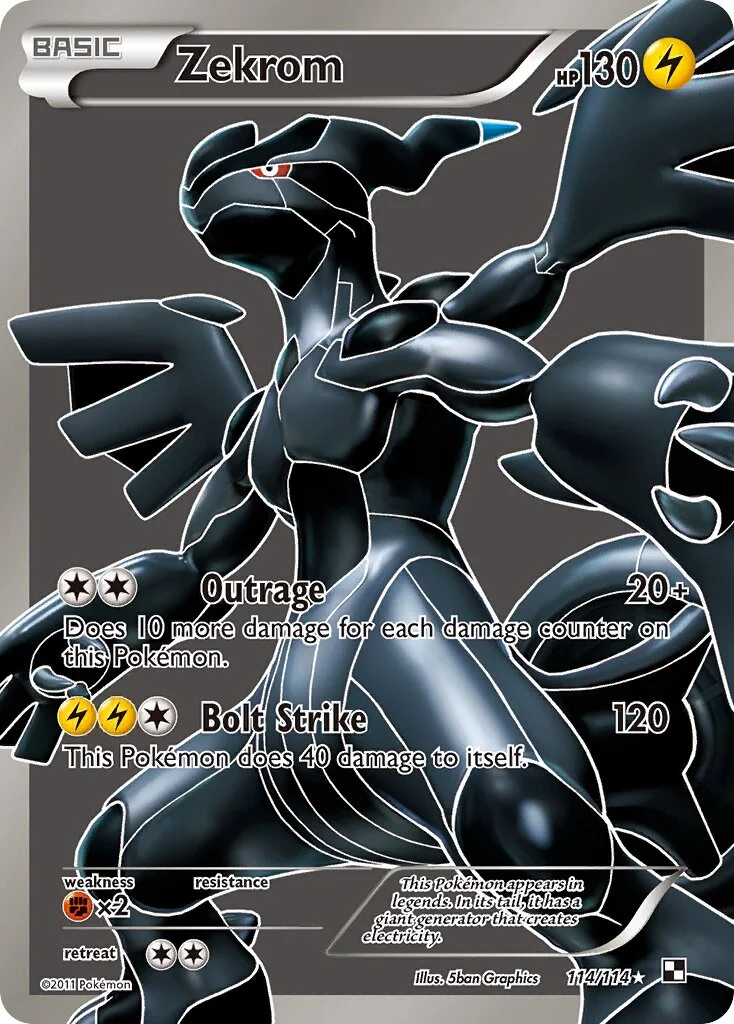 Zekrom 「BLW 114/114」「EN」