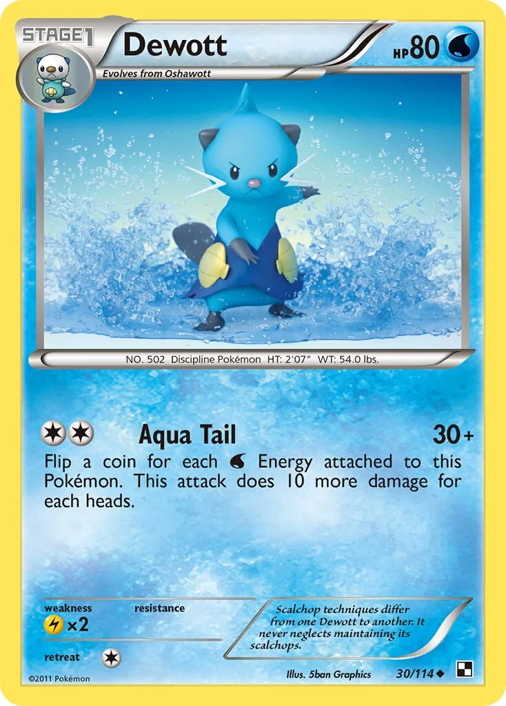 Dewott 「BLW 30/114」「EN」