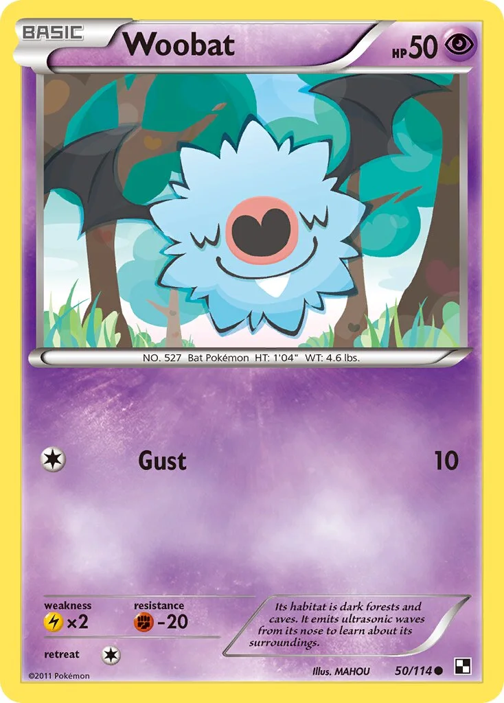 Woobat 「BLW 50/114」「EN」