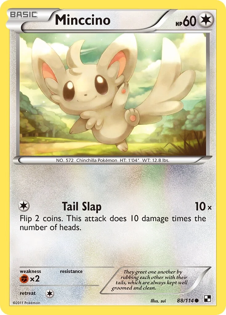 Minccino 「BLW 88/114」「EN」