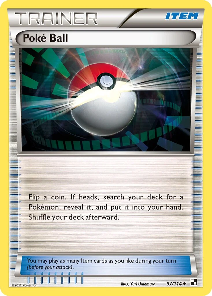 Poké Ball 「BLW 97/114」「EN」
