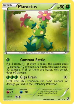 Maractus #12/114 · Pokémon