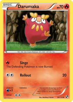 Darumaka #24/114 · Pokémon