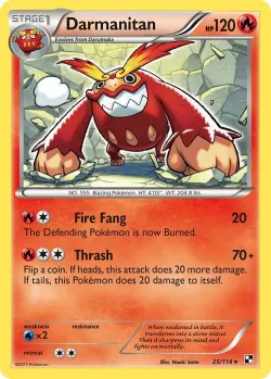 Darmanitan #25/114 · Pokémon