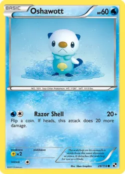 Oshawott #28/114 · Pokémon