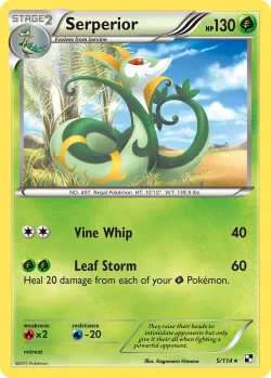 Serperior #5/114 · Pokémon