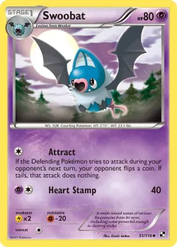 Swoobat #51/114 · Pokémon
