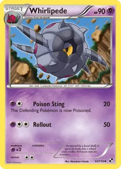 Whirlipede #53/114 · Pokémon