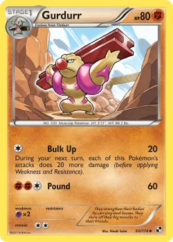 Gurdurr #60/114 · Pokémon