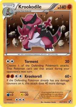 Krookodile #65/114 · Pokémon