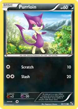 Purrloin #66/114 · Pokémon