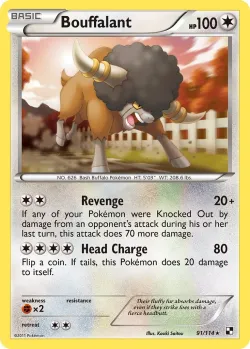 Bouffalant #91/114 · Pokémon
