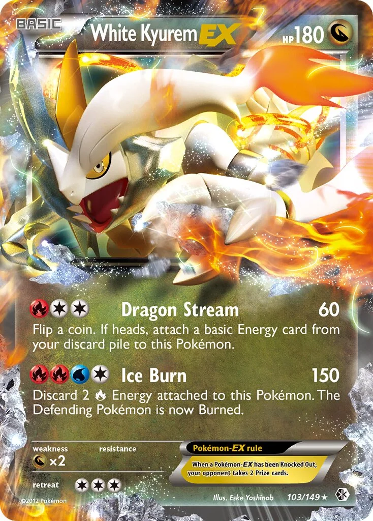 White Kyurem-EX 「BCR 103/149」「EN」
