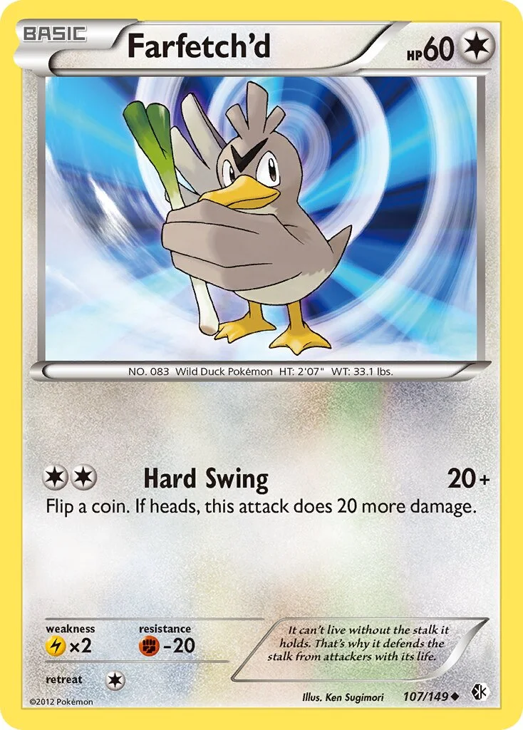Farfetch'd 「BCR 107/149」「EN」