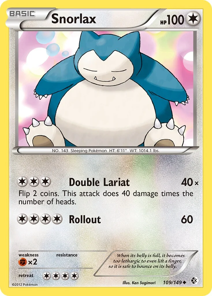 Snorlax 「BCR 109/149」「EN」