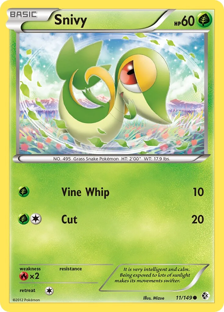 Snivy 「BCR 11/149」「EN」