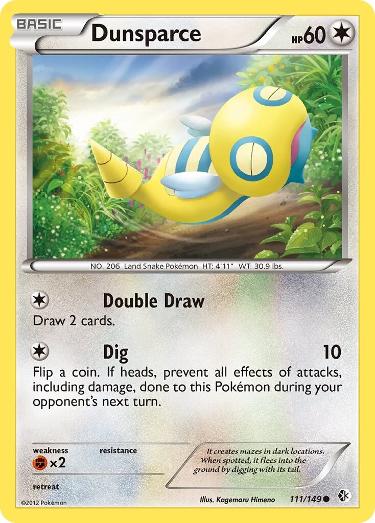Dunsparce 「BCR 111/149」「EN」