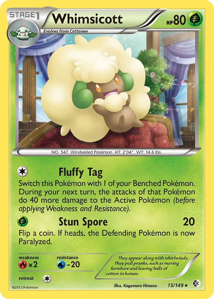 Whimsicott 「BCR 15/149」「EN」