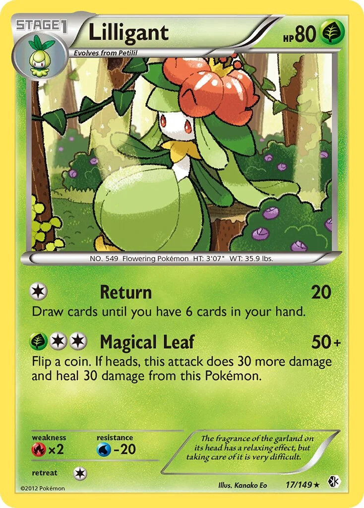Lilligant 「BCR 17/149」「EN」
