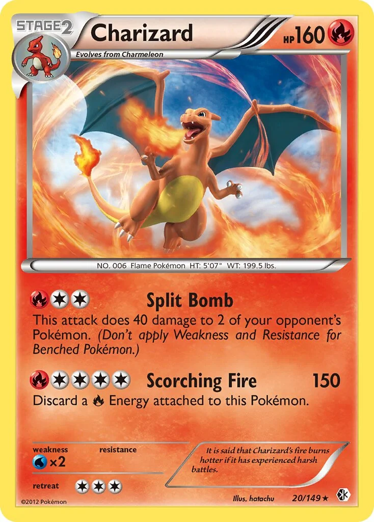 Charizard 「BCR 20/149」「EN」