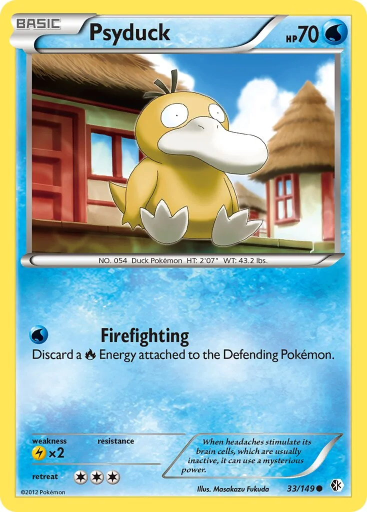 Psyduck 「BCR 33/149」「EN」
