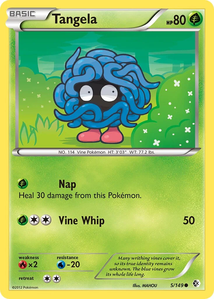 Tangela 「BCR 5/149」「EN」