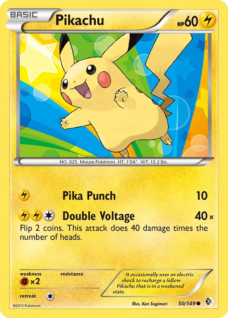 Pikachu 「BCR 50/149」「EN」