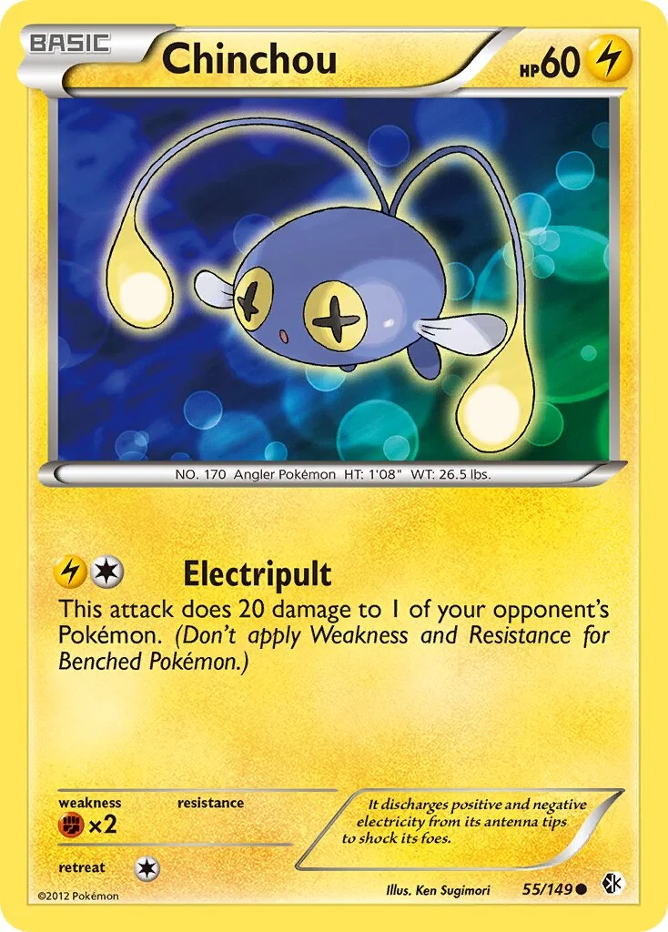Chinchou 「BCR 55/149」「EN」