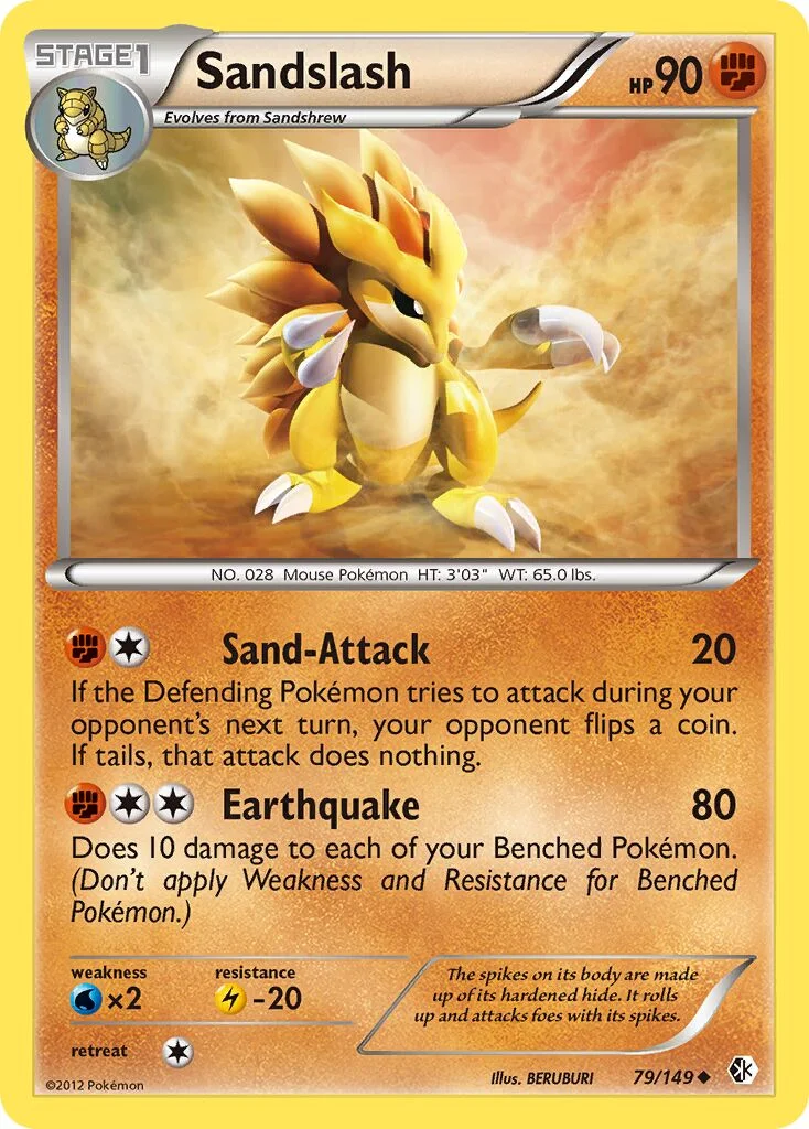 Sandslash 「BCR 79/149」「EN」