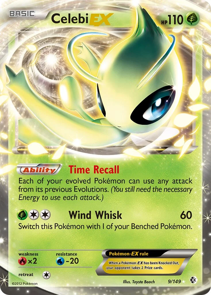 Celebi-EX 「BCR 9/149」「EN」