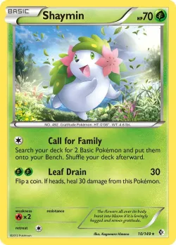 Shaymin #10/149 · Pokémon